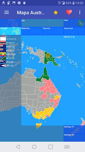 Australia and Oceania map Free screenshot 4