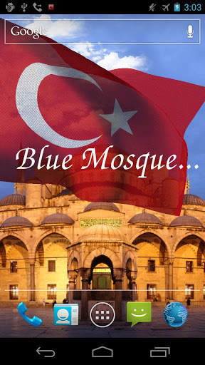 Turkey Flag Live Wallpaper screenshot 4