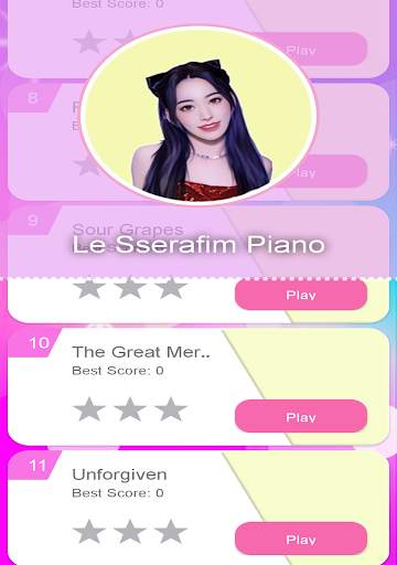 Le Sserafim Piano Magic screenshot 15