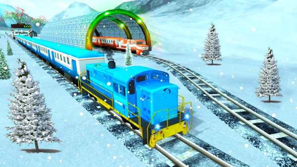 Train Games 3d-Train simulator screenshot 1