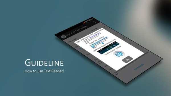 WALTON Text Reader screenshot 2