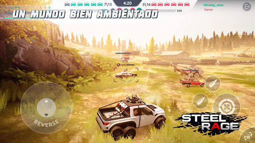 Steel Rage: Mech Cars PvP War screenshot 1