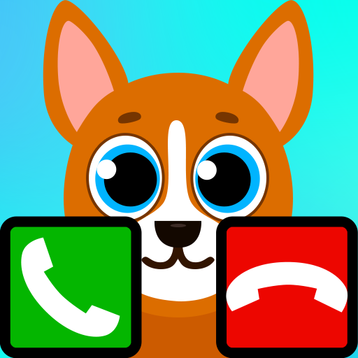 fake call talking dog game icon