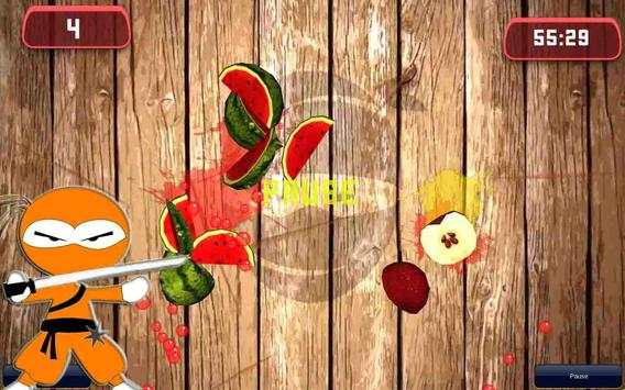 Ninja Cutting Fruit screenshot 2