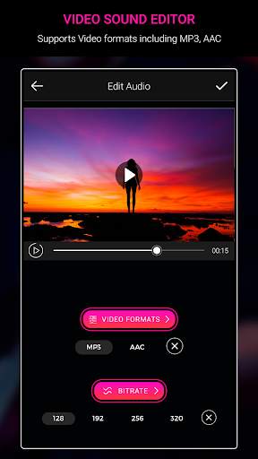 Video Sound Editor - Mute & Add Music screenshot 3