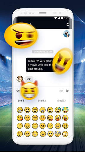 Football Keyboard Theme screenshot 1
