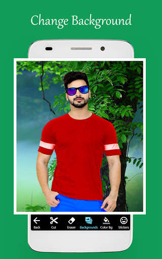 Men T shirt photo editor screenshot 4