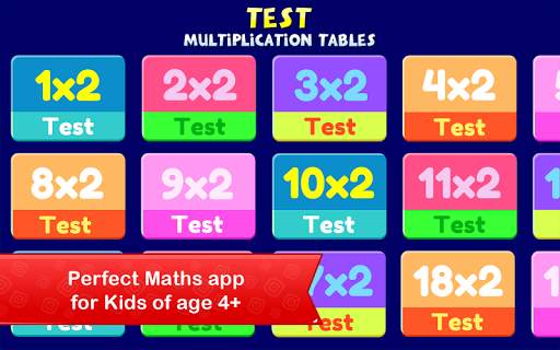 Multiplication Tables : Maths Games for Kids screenshot 4