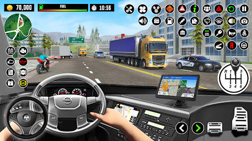 Bus Driving School : Bus Games screenshot 3