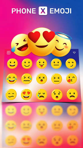 Phone X Emoji keyboard screenshot 3