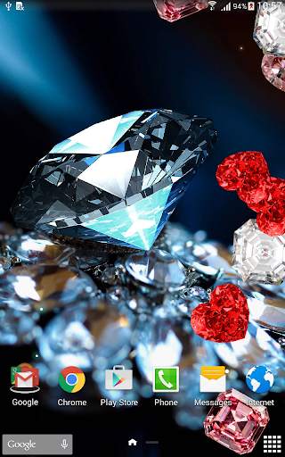 Diamonds Live Wallpaper screenshot 7