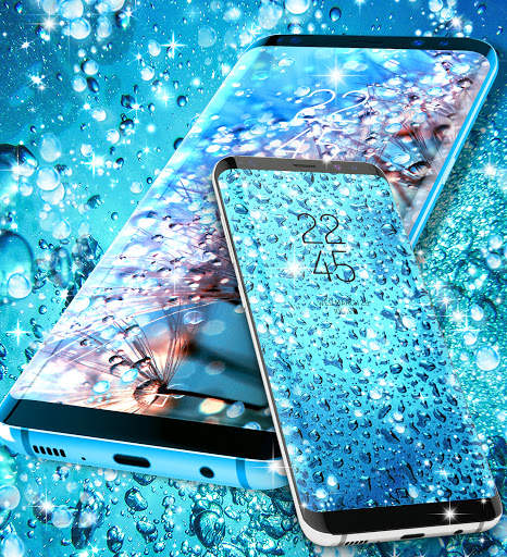 Water drops live wallpaper screenshot 5