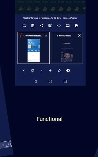 XOBROWSER - Ads block & video download screenshot 2