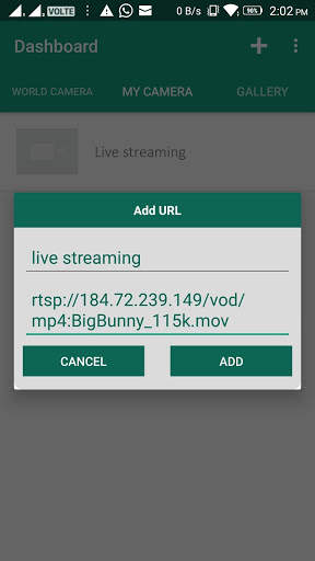 RTSP Live Streaming Controller screenshot 5