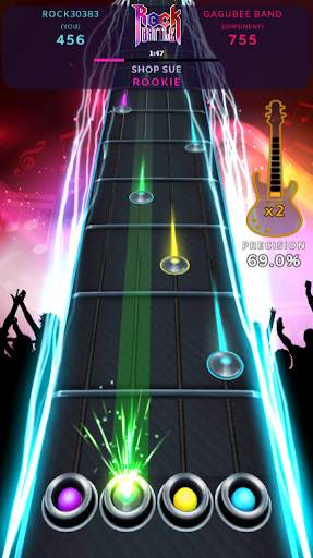 Rock Battle - Rhythm Music Game screenshot 2