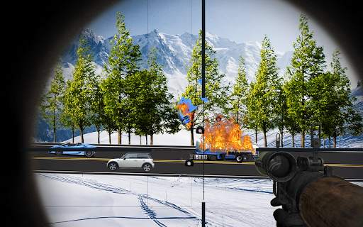 Rocket Launcher Traffic Shooter screenshot 4