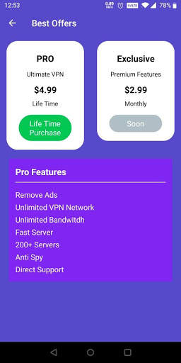 Qwik VPN Pro screenshot 4