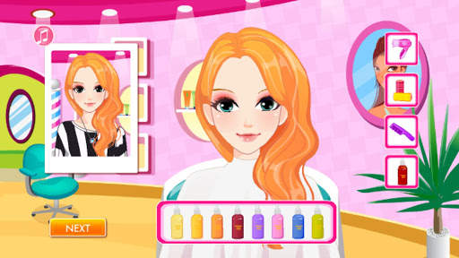 Hair Style Salon New Game screenshot 2