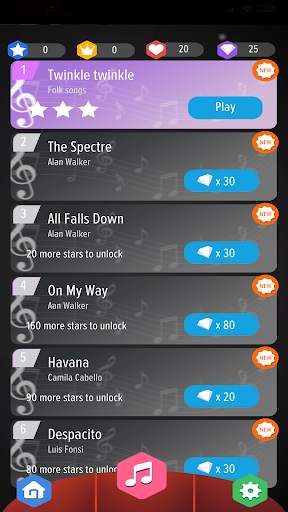Alan Walker Piano Tiles Perfec screenshot 6