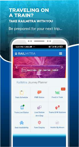 LiveTrain, PNR & Food Delivery screenshot 3