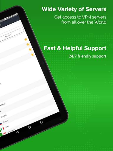 Unlimited VPN app - Simple and easy to use - ibVPN screenshot 8