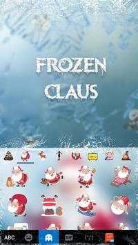 Frozen Claus Kika Keyboard screenshot 3