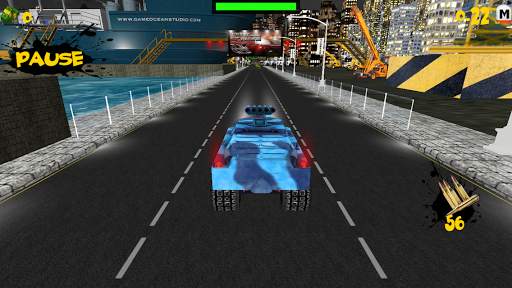 Tank Fight 3D Game - Crazy Tanks Runner screenshot 1