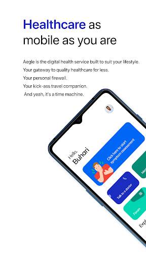 Aegle Health - Talk to a doctor, 24/7 screenshot 1