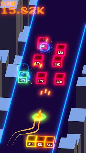 Geometry Breaker: Fire Up Cubes! screenshot 2