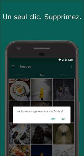 Timely Cleaner pour WhatsApp screenshot 1