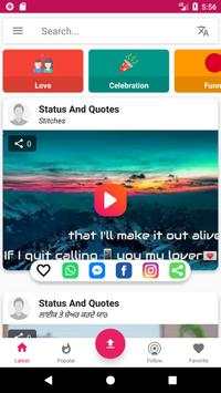 Video Status App 2019 - Full Screen Video Status screenshot 3