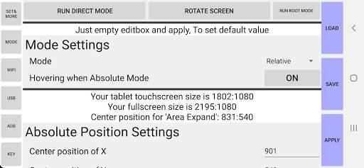 PowerTablet - using android to tablet,touchpad,key screenshot 2