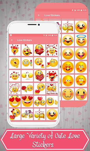 Love Stickers and Free Stickers - WAStickersApps screenshot 3