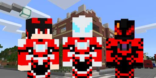 Skin Ultra Man for Minecraft screenshot 2