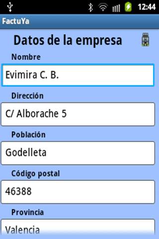 FactuYa Lite (Facturas PDF) screenshot 5