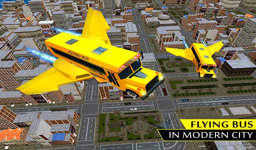 US Flying Bus pilot Transport:High School bus 2018 screenshot 10