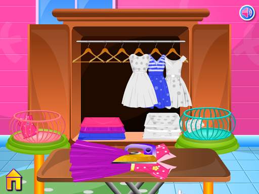 Laundry clothes girls games screenshot 5