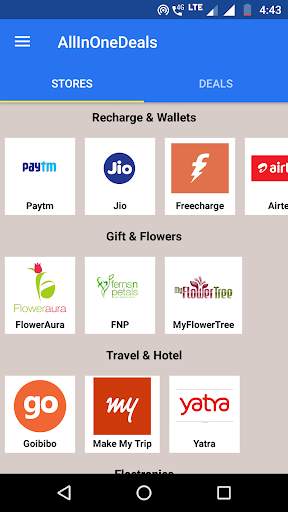 All in One Shopping App : AllInOneDeals No-Ads screenshot 2