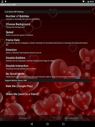 Love Rose Free Live Wallpaper screenshot 11