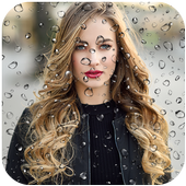 Rain photo frames icon