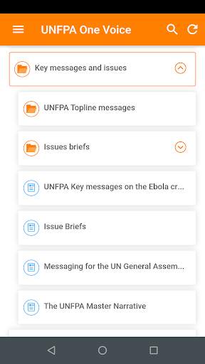 UNFPA One Voice Mobile screenshot 3