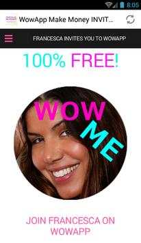 WowApp Hacer INVITACIÓN Dinero screenshot 2