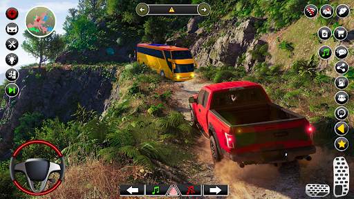 Offroad Pickup Cargo Truck 3D screenshot 1