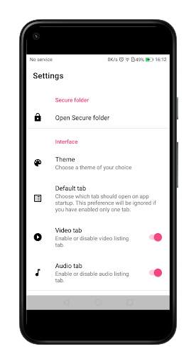 SD PLAYER - Video and Music screenshot 4