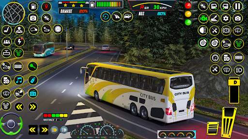 Bus Simulator Travel Bus Games screenshot 4