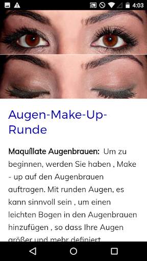 Augen Make-up Kurs screenshot 3