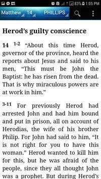 Holy Bible J.B. Phillips New Testament(Phillips) screenshot 3