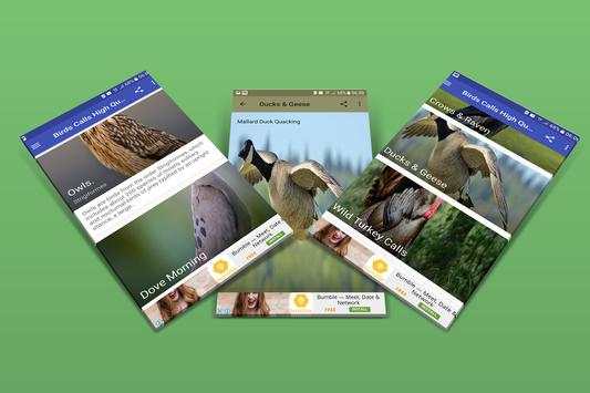 Bird Hunting All Birds Sounds/Calls In One App. screenshot 1