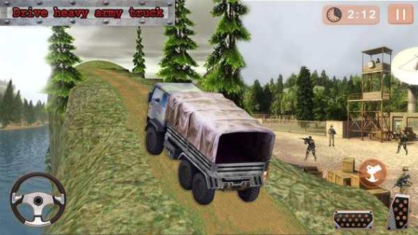 Army Cargo Truck Off-road Drive screenshot 3