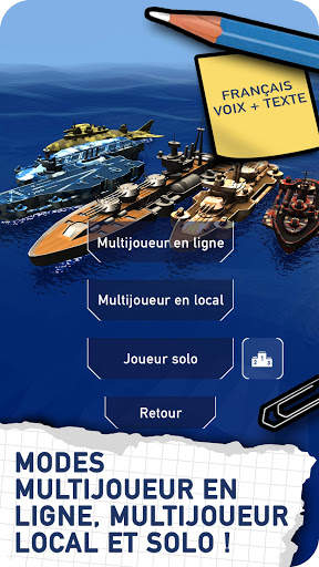 Bataille Navale - Touché-coulé screenshot 2